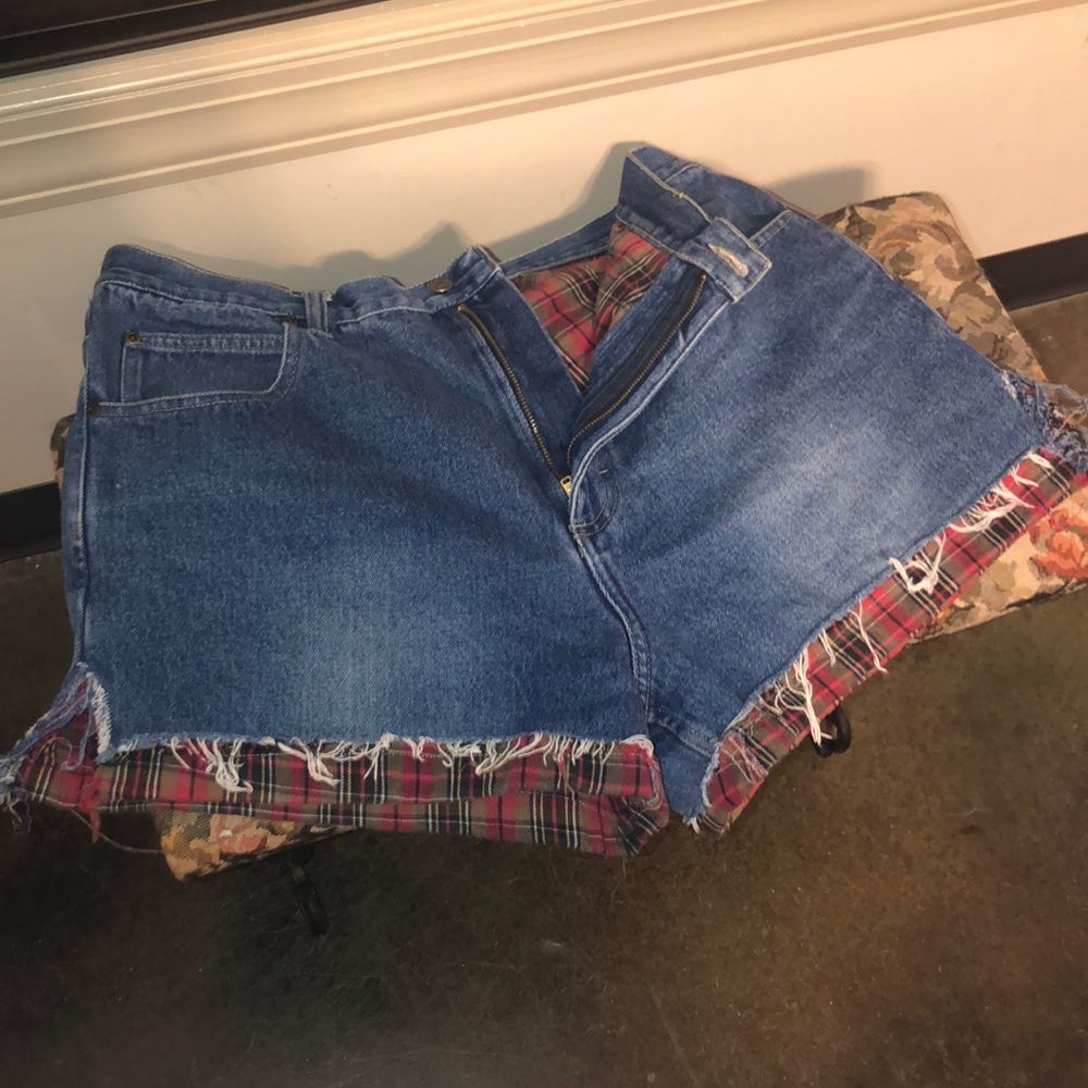 Custom Sewn High Waisted Vintage Shorts